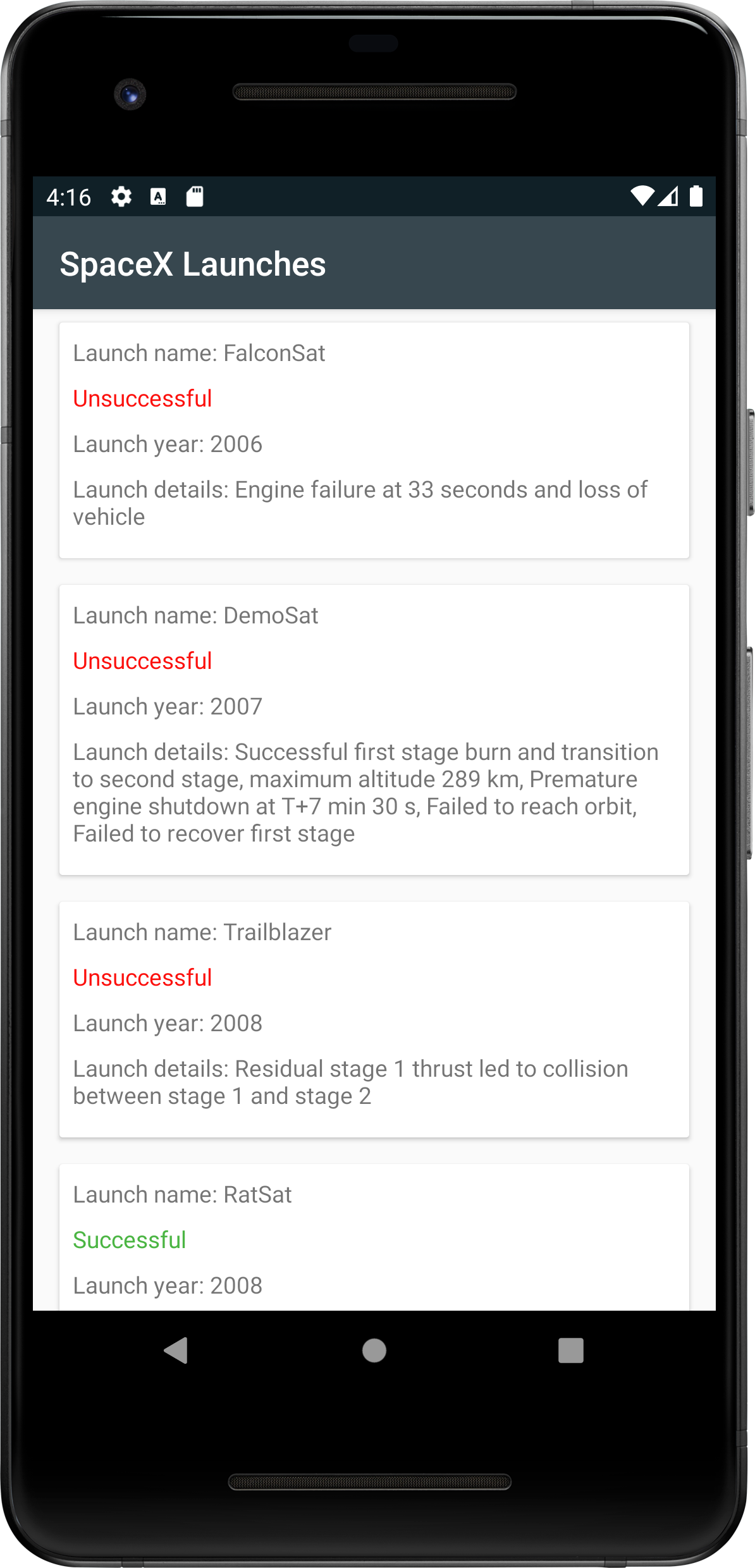 Android application