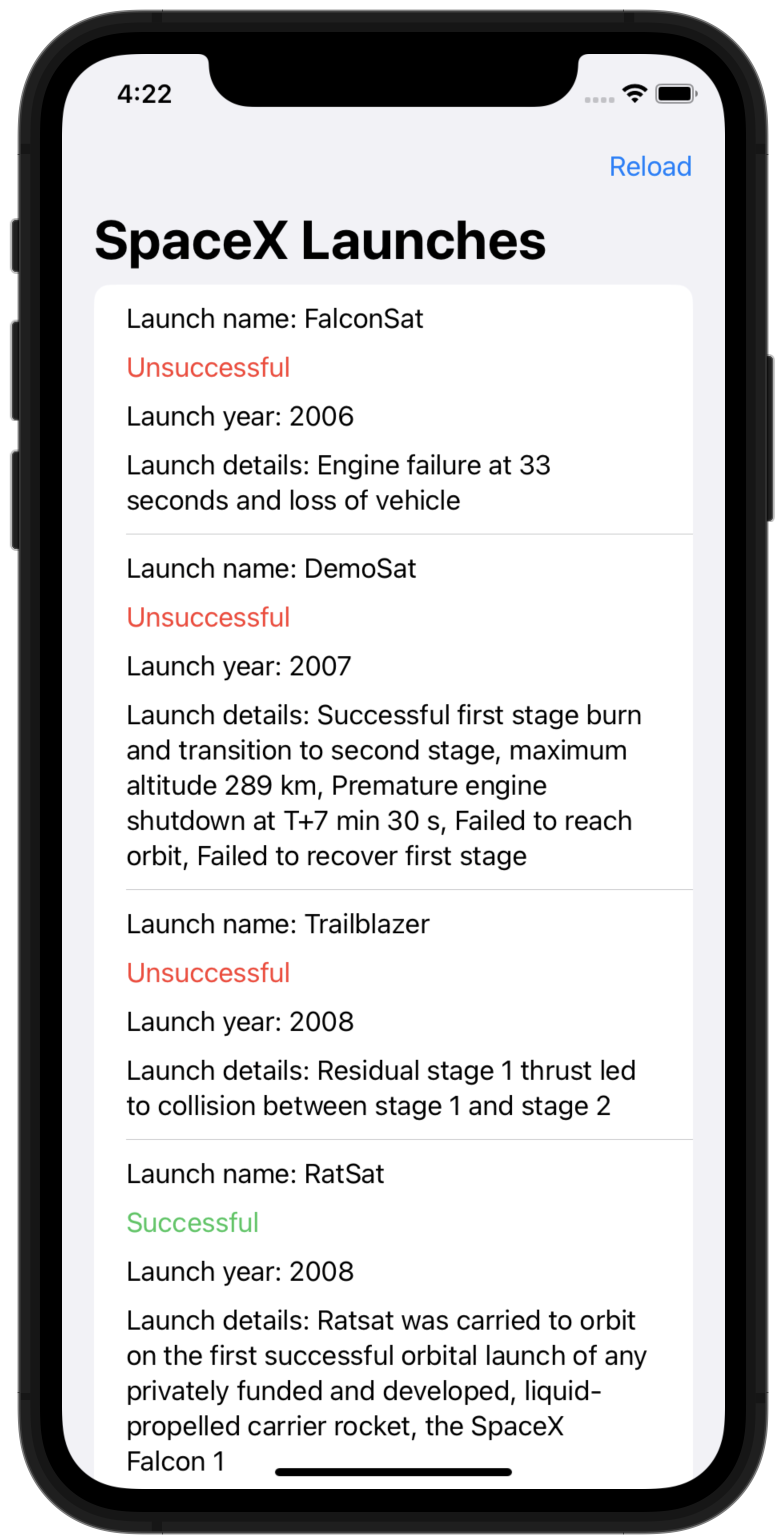 iOS Application